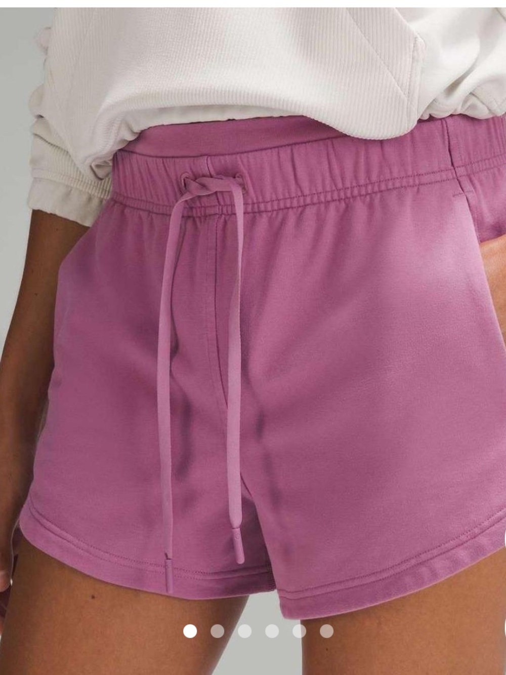 lululemon athletica Mauve/Pink Drawstring Athletic Shorts